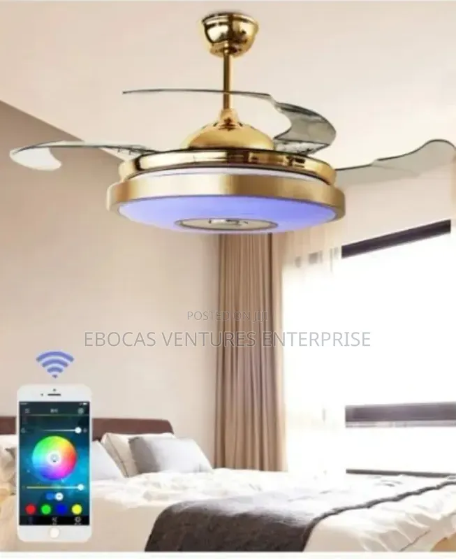 Chanderlier Light With Fan and Speaker