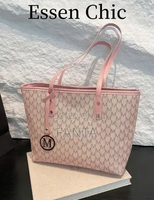Luxury Pink Tote Bag for Ladies