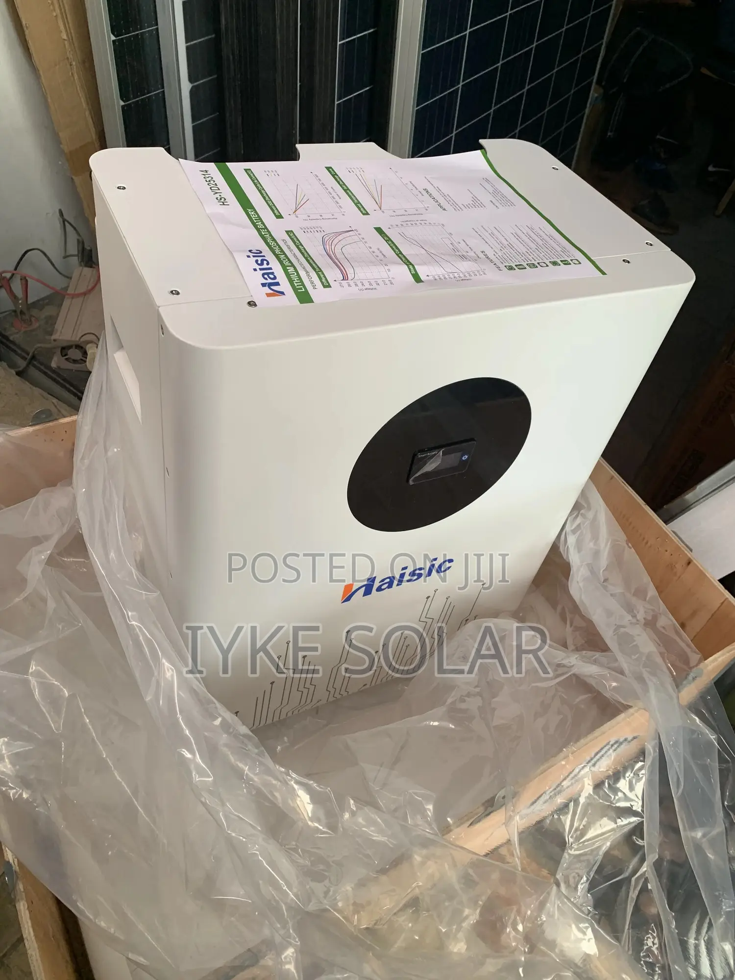 8kwh 24v Haisic Lithium Ion Battery