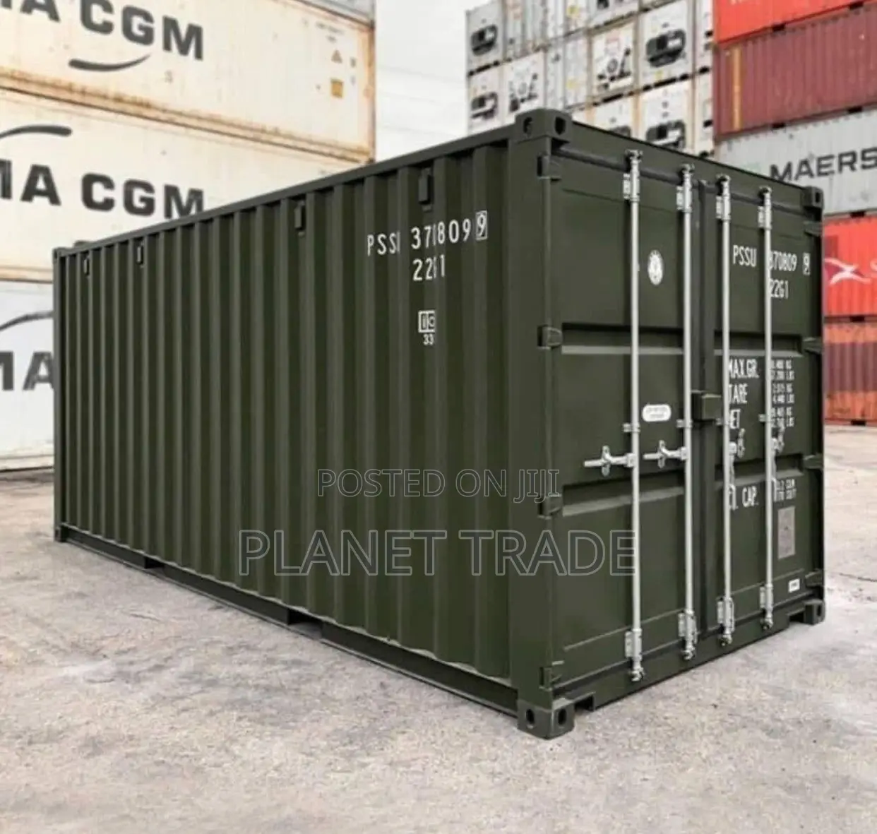 20ft Empty Containers Available Instock