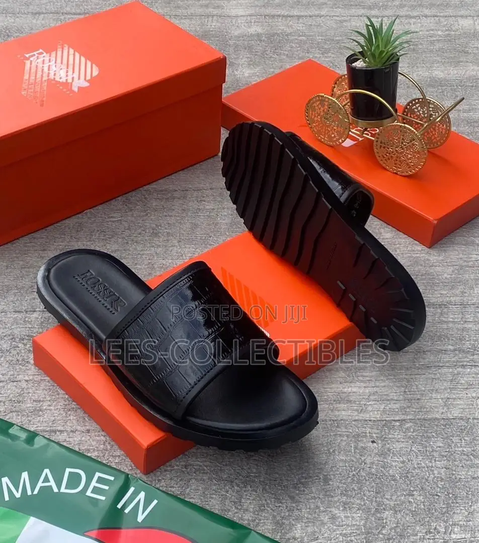 Best Quality Rossi Leather Slippers