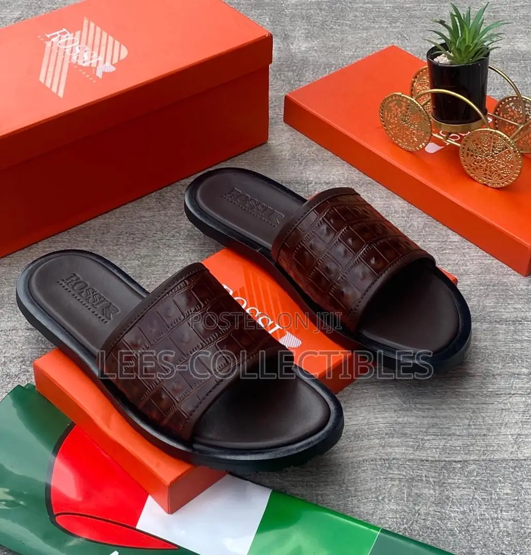 Best Quality Rossi Leather Slippers