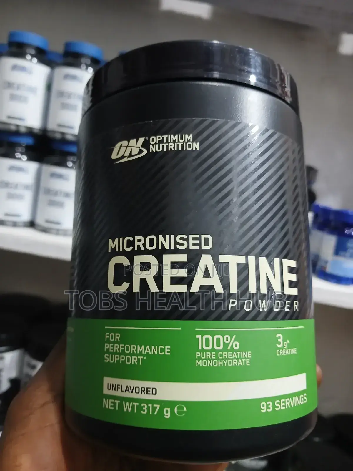 On Creatine Powder for Performance Support