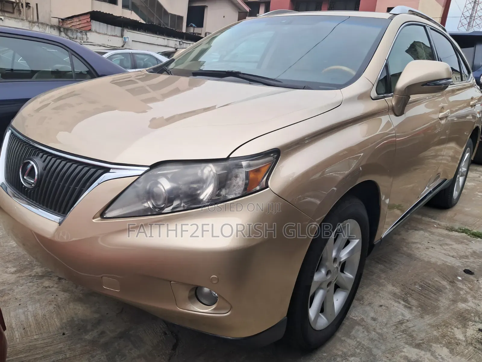 Lexus RX 350 2010 Gold
