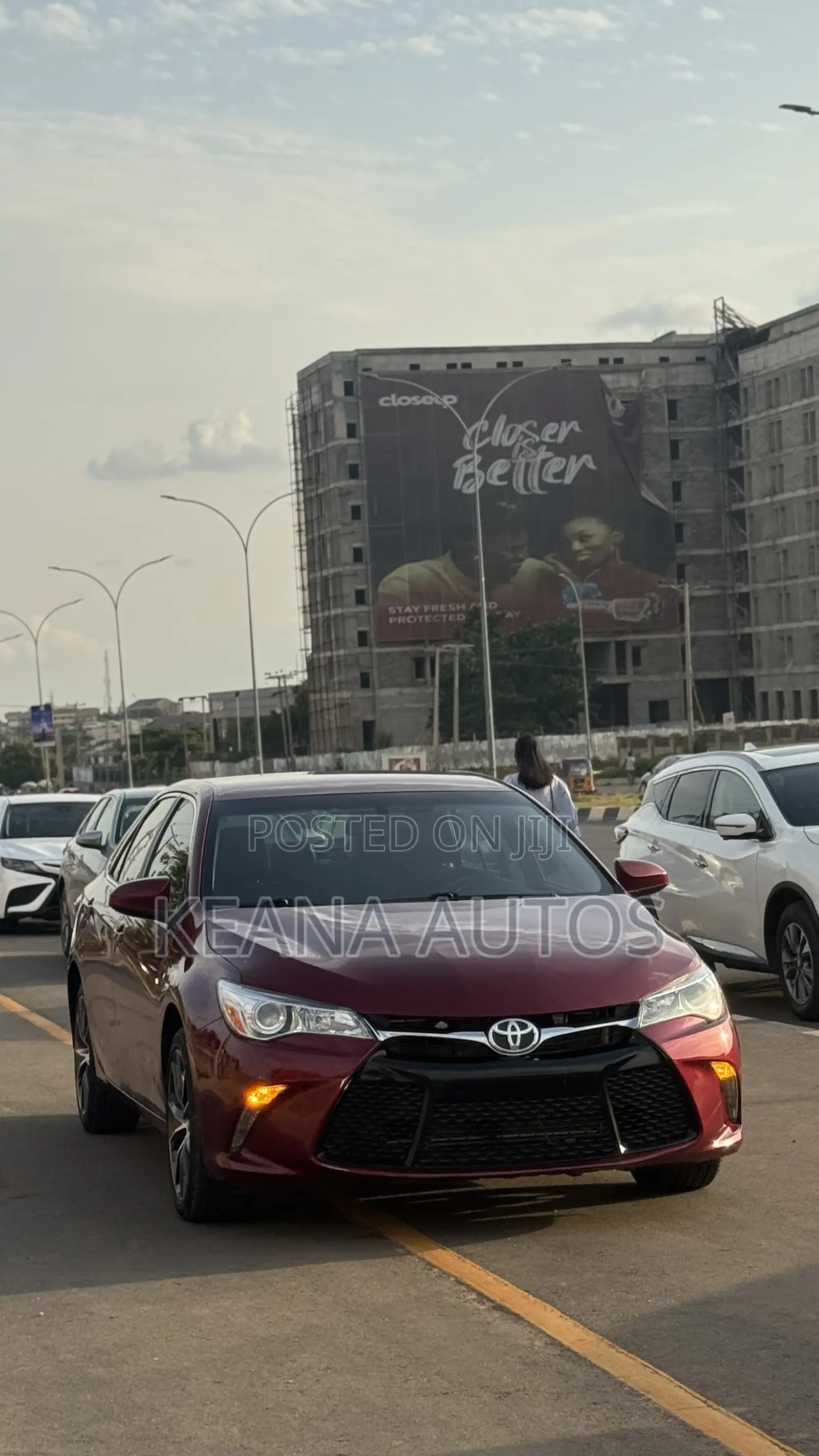 Toyota Camry 2016 Maroon