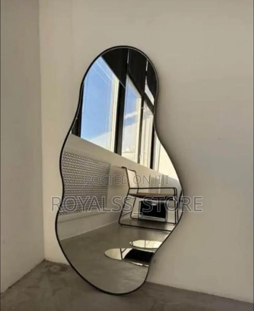 Trendy Full-Length Wall Accent Artistic Mirror With Light