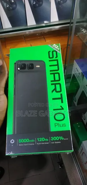New Infinix Smart 10 Plus 128 GB Black