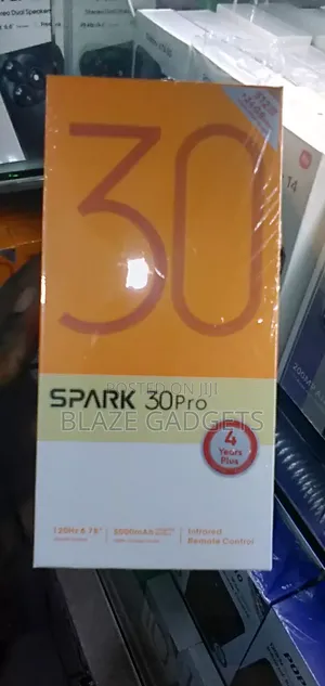 New Tecno Spark 30 Pro 256 GB Black