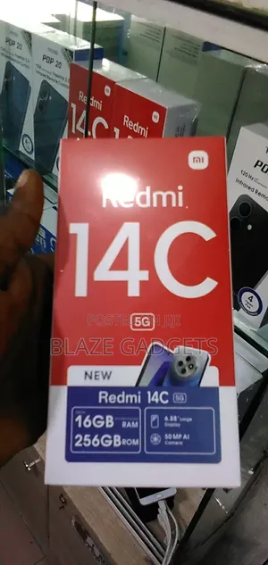 New Xiaomi Redmi 14C 256 GB Black