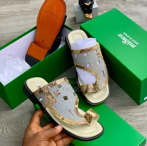 Men's Leather Slippers