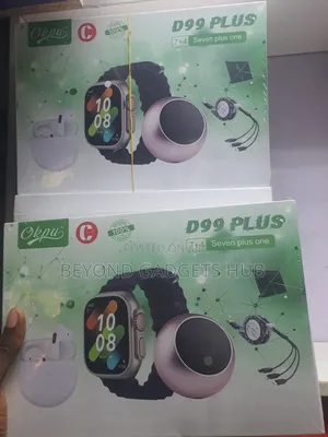 D99 Plus Smart Watch - 7+4 Set