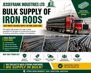 Iron Rods for Sale in Onitsha – High-Quality Reinforcement Bars