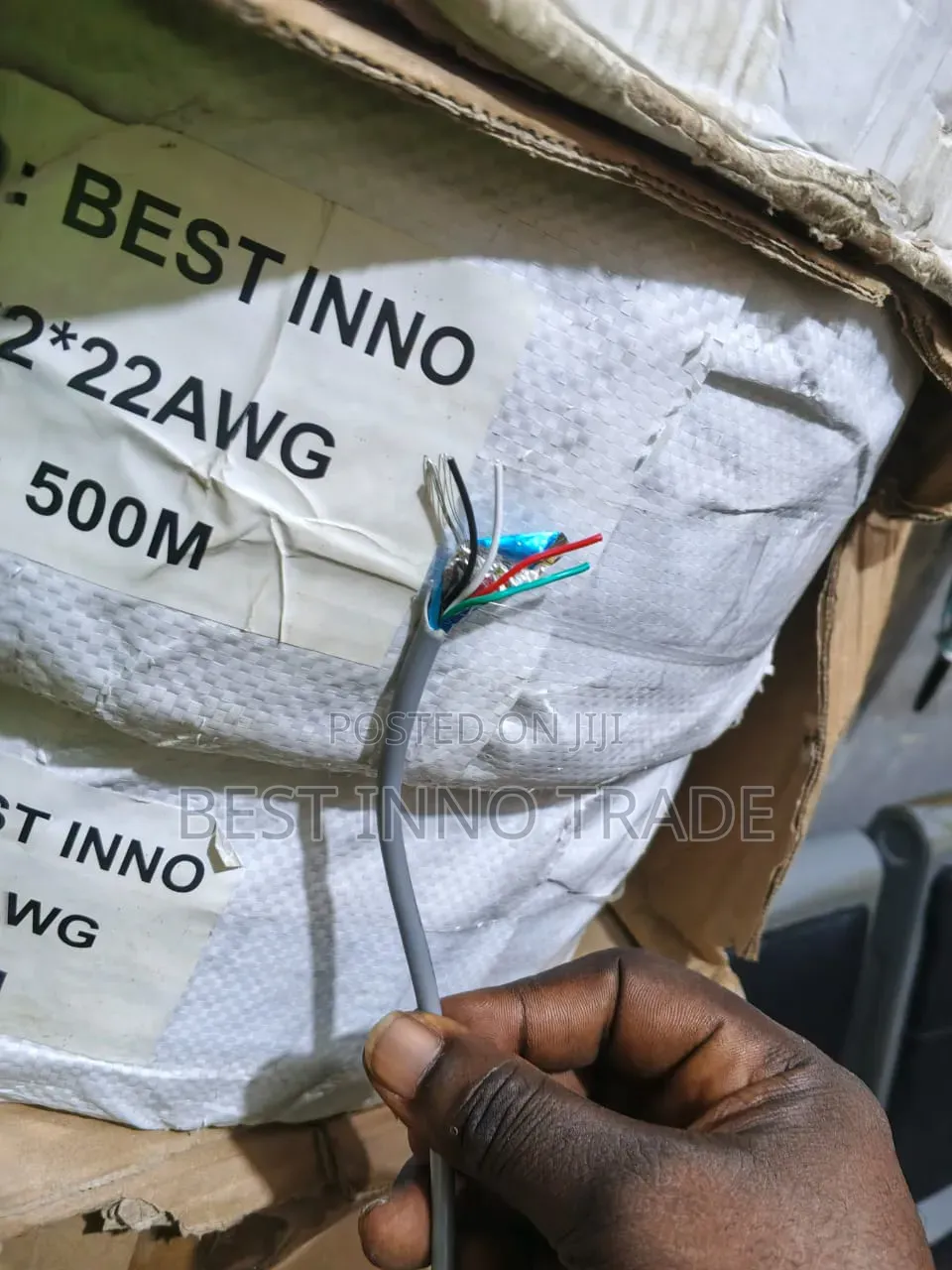 Shielded 4c or 2pair Wire by 500m