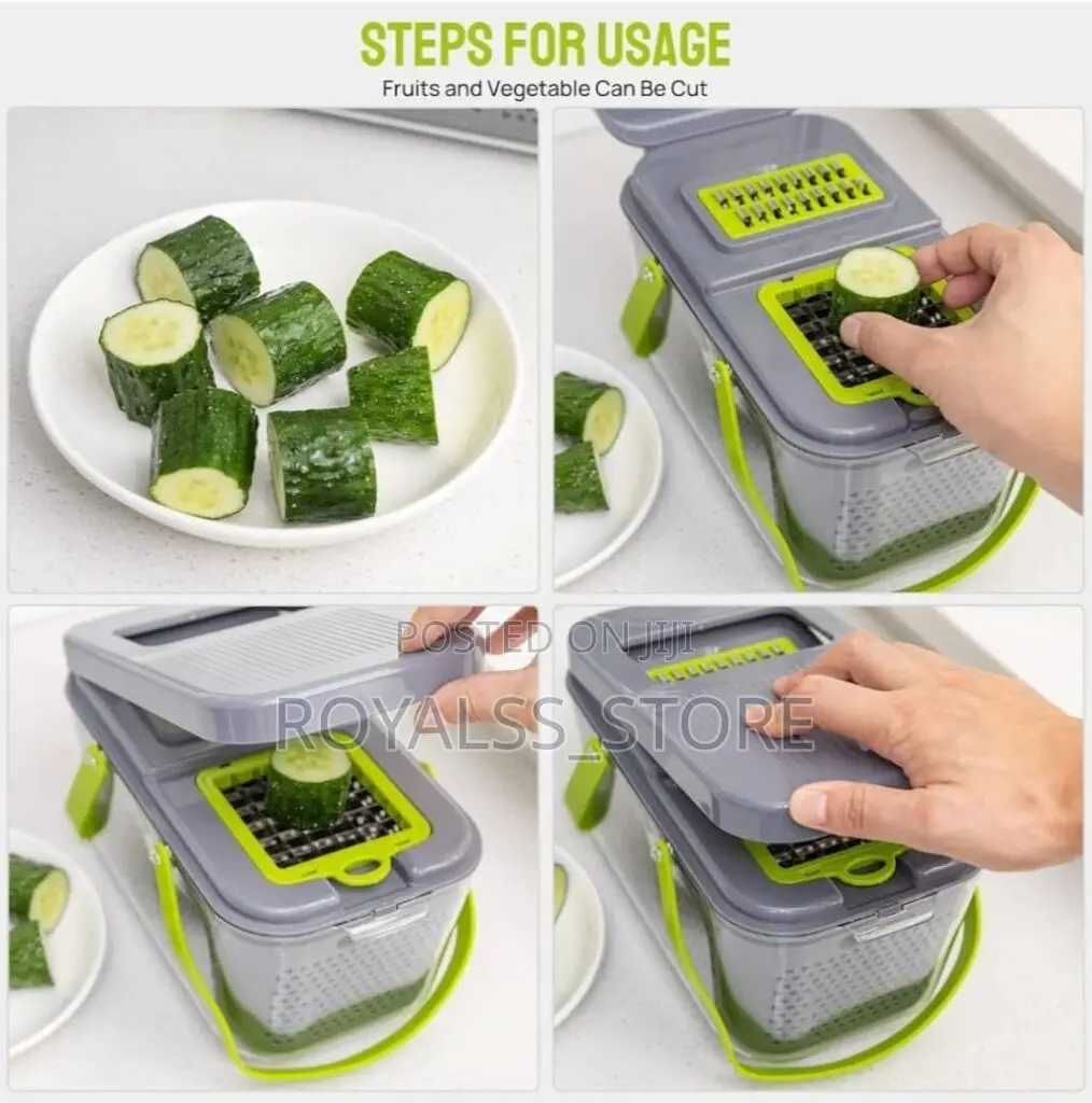 22pcs Big Size Multifunctional Vegetable Chopper/Slicer