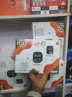 I60 Smart Watch – 12 in 1 Set
