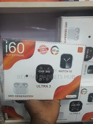 I60 Smart Watch – 12 in 1 Set