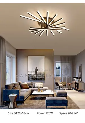 Flush Led Chandelier Light