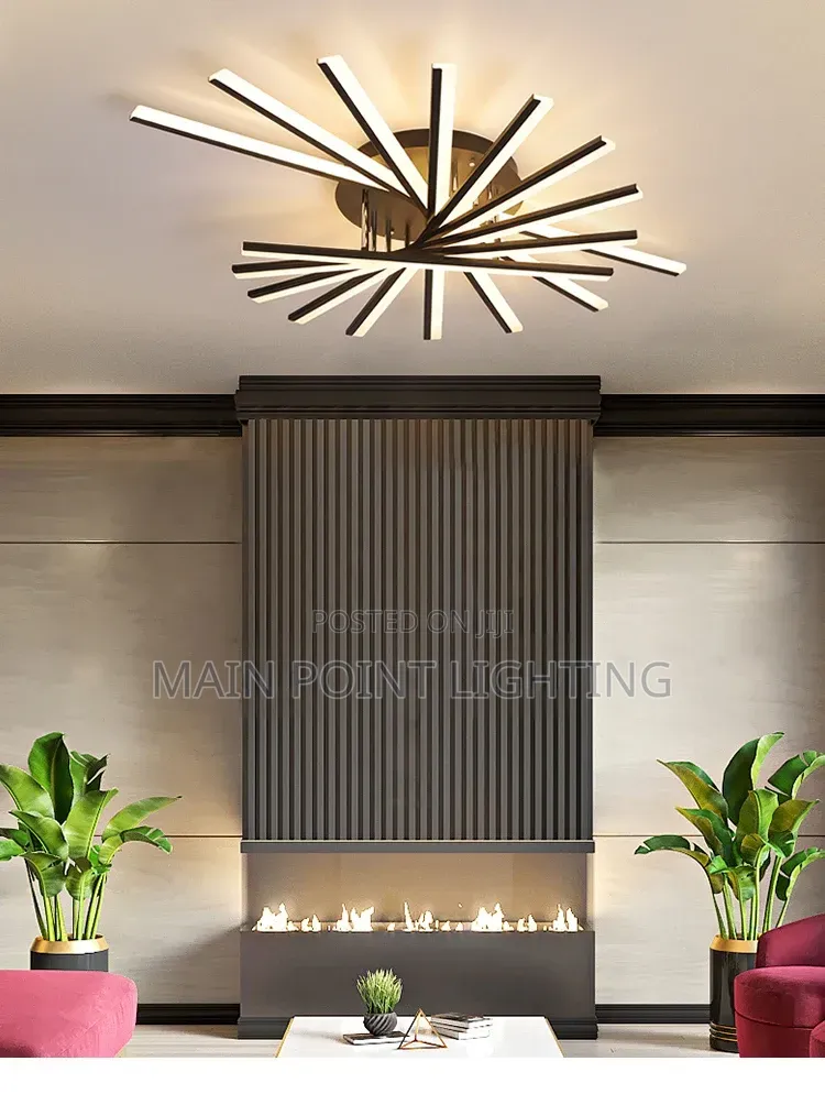 Flush Led Chandelier Light