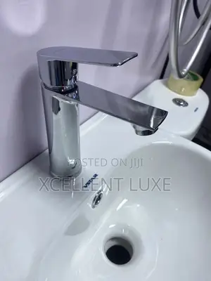 High Pressure Basin Mixer Tap Chrome