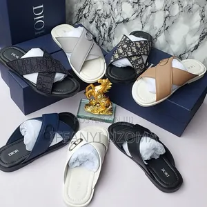 Luxury Designer Slippers Slide