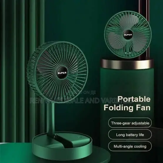 Rechargeable Telescope Fan