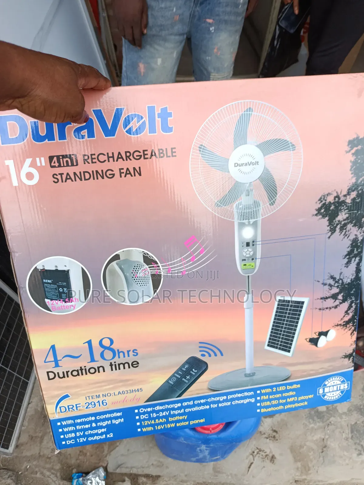 Rechargeable Fan