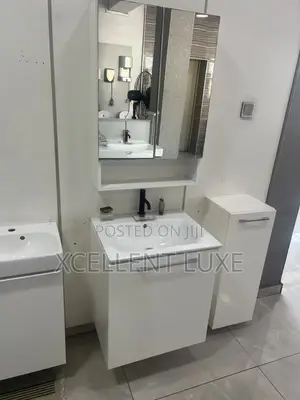 Geberit Bathroom Cabinet Vanity With Side Shelf