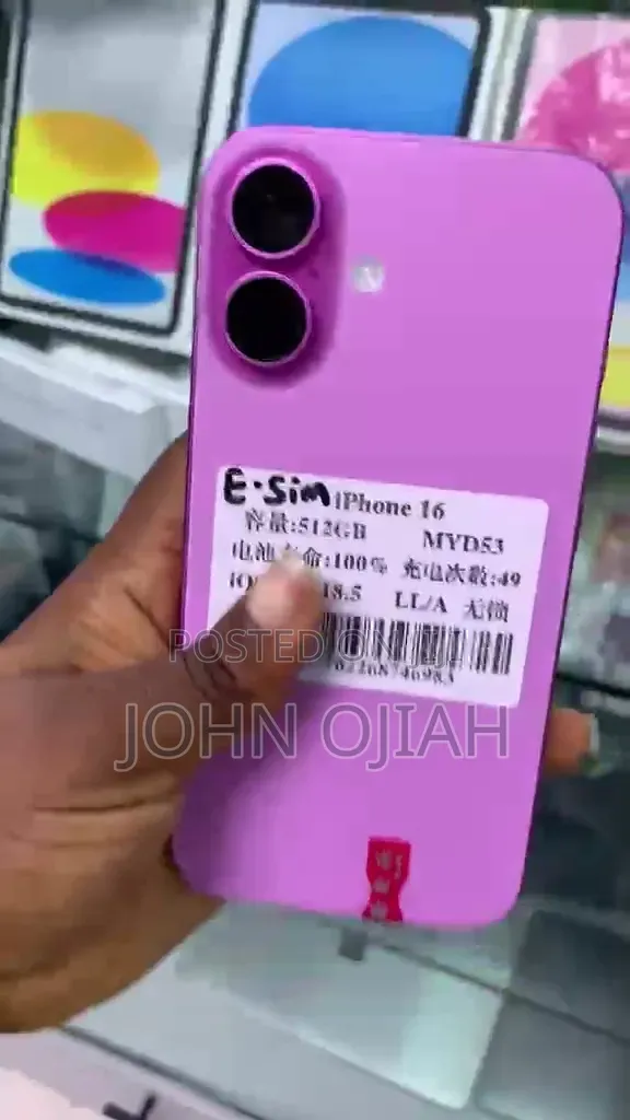 Apple iPhone 16 512 GB Pink