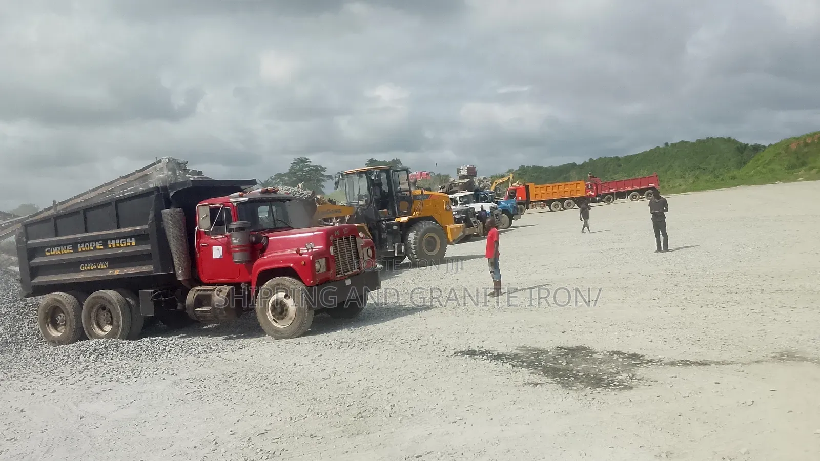 Iron Material for Chippings