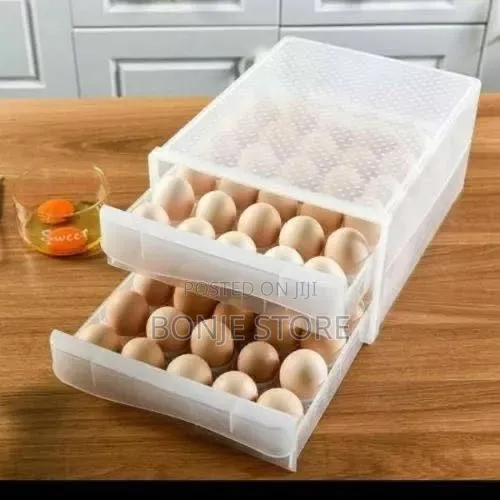 60 Pieces Egg Rack With Lid Cover