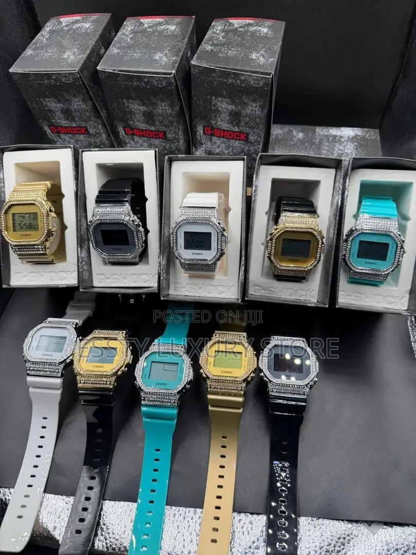 High Quality Luxury G-Shock Ice Watch