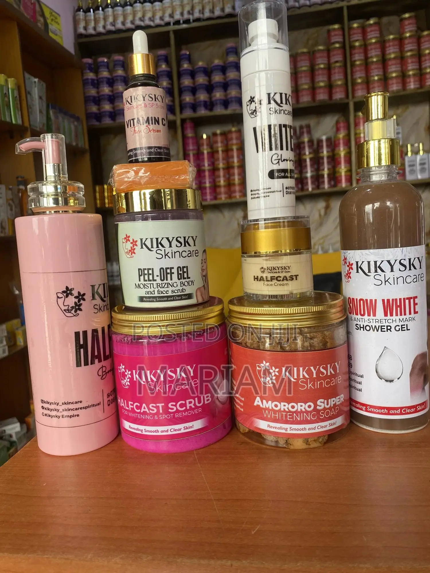 Kikysky Skincare Halfcast Full Set