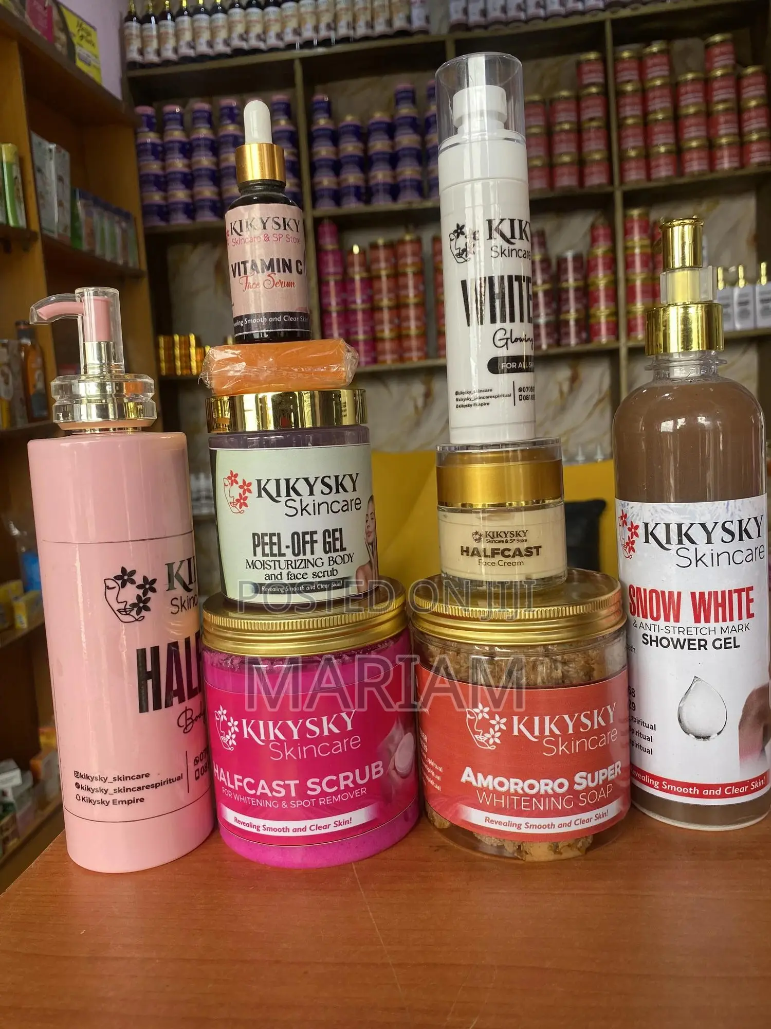 Kikysky Skincare Halfcast Full Set