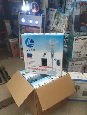 Leku 16 Inch Solar Fan