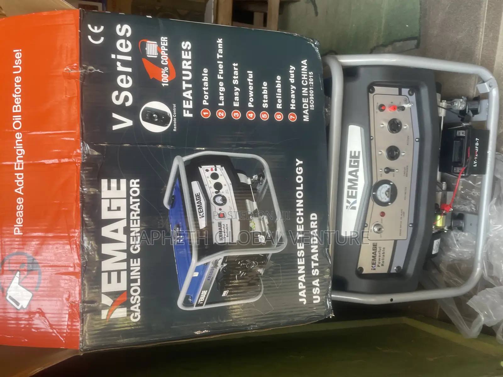 Kemage 5.5kva Generator – Reliable Power Backup Solution
