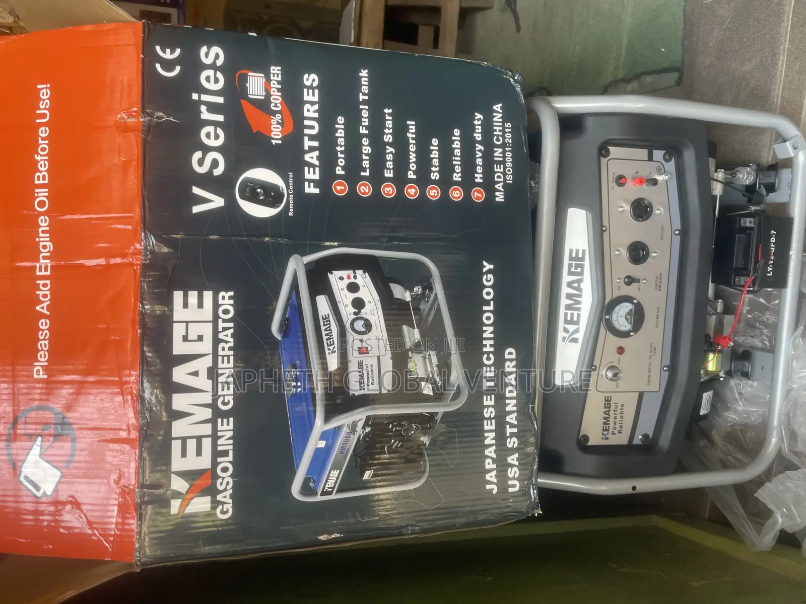 Kemage 5.5kva Generator – Reliable Power Backup Solution