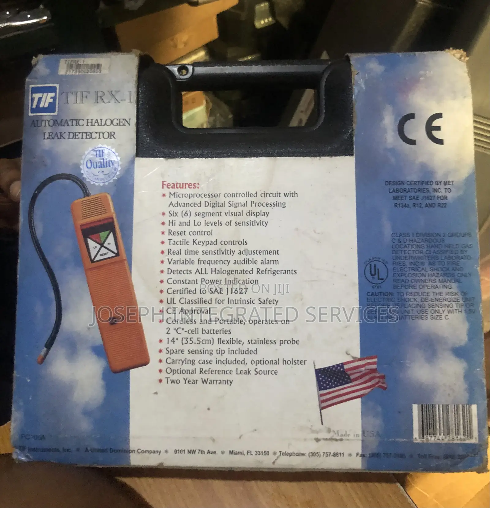 Tif Instruments Rx-1 Automatic Halogen Leak Detector