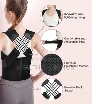 Soft Breathable Posture Support Strap For Improvement And Correction