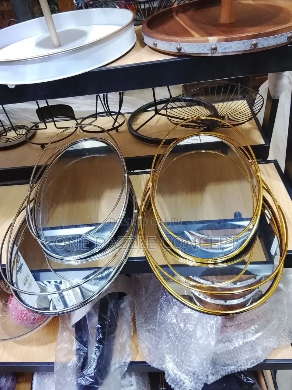 2 PCS Vanity Tray