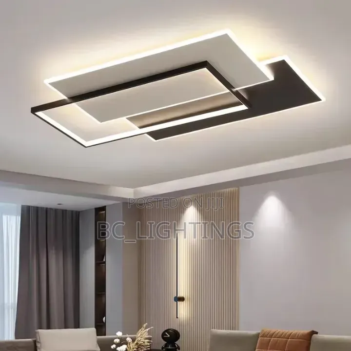 Modern Ceiling Fitting Light 1100mm Dimmable With Remote Control