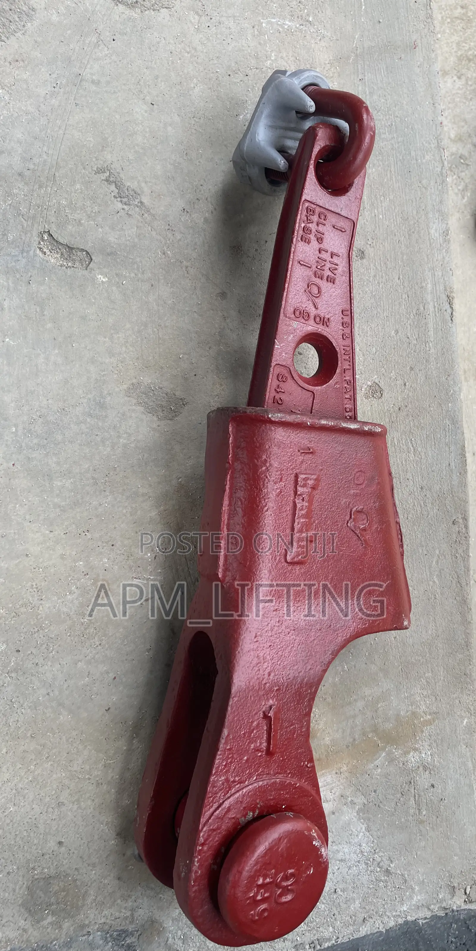 1” Crosby Wire Rope Wedge Socket