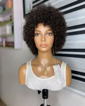 Human Hair Afro Unit