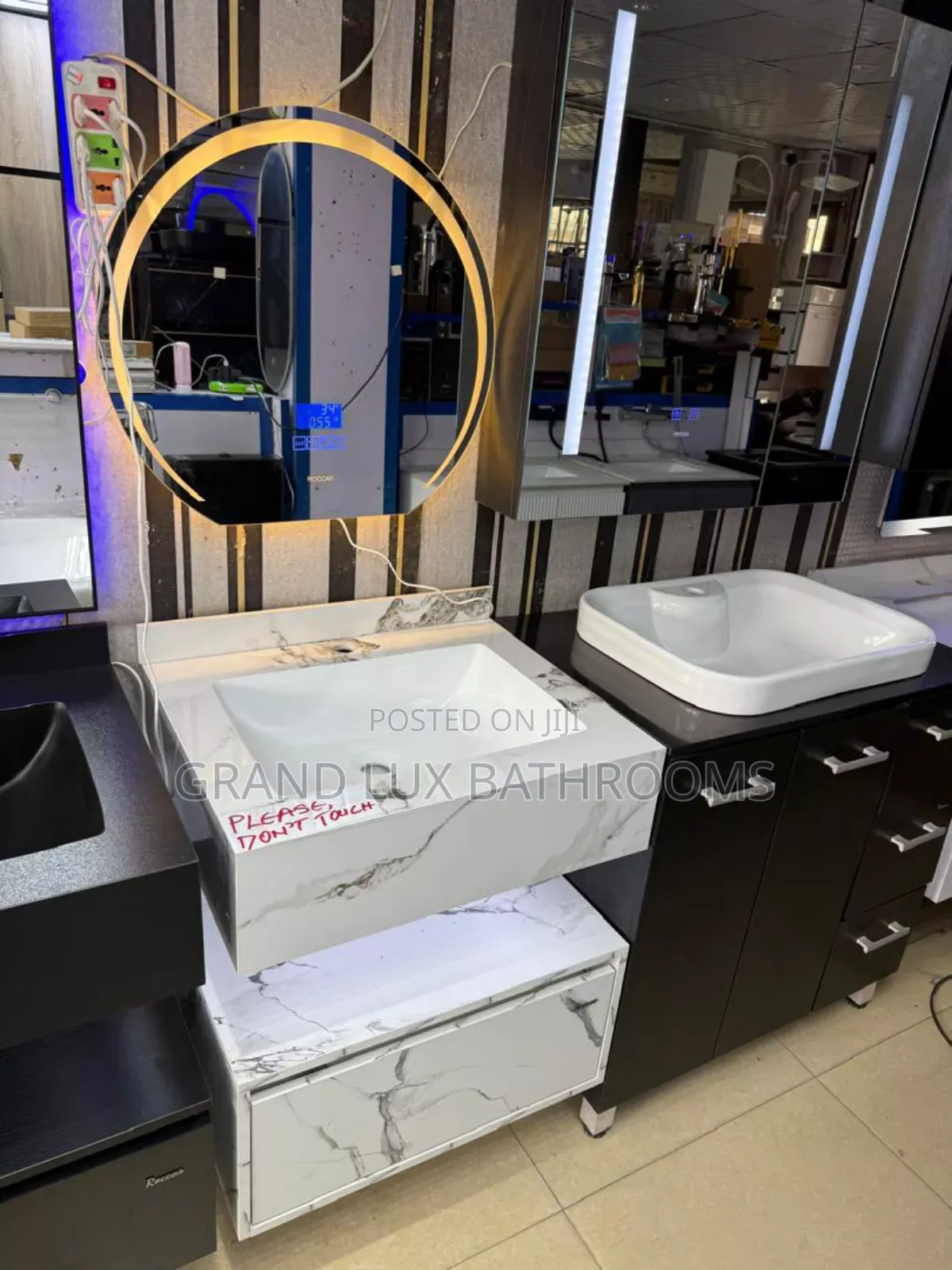 Imported Marble Cabinet With Mirror