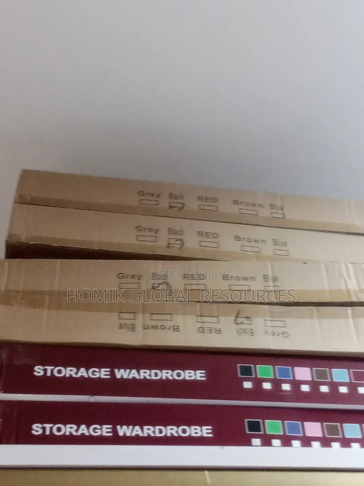 8 Compartments Cloth Storage Wardrobe