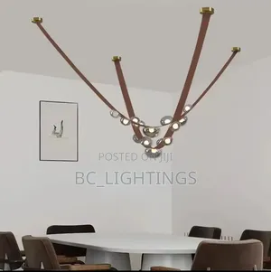 Leather Belt Pendant Light for Living Room 3m by 3m Leather Belt