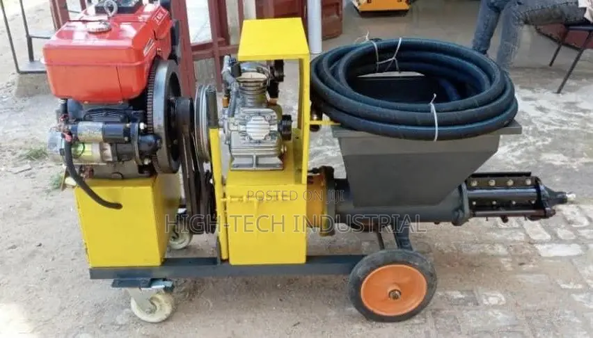 Diesel Plastering Machine
