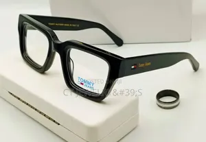Frame Glasses Square Retro Style, Fashion Optical Frame With Case