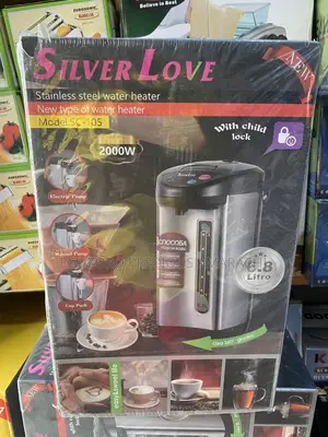 Silver Love Stainless Steel Water Heater-6.8l