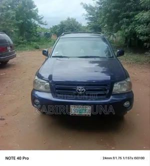 Toyota Highlander 2004 Blue