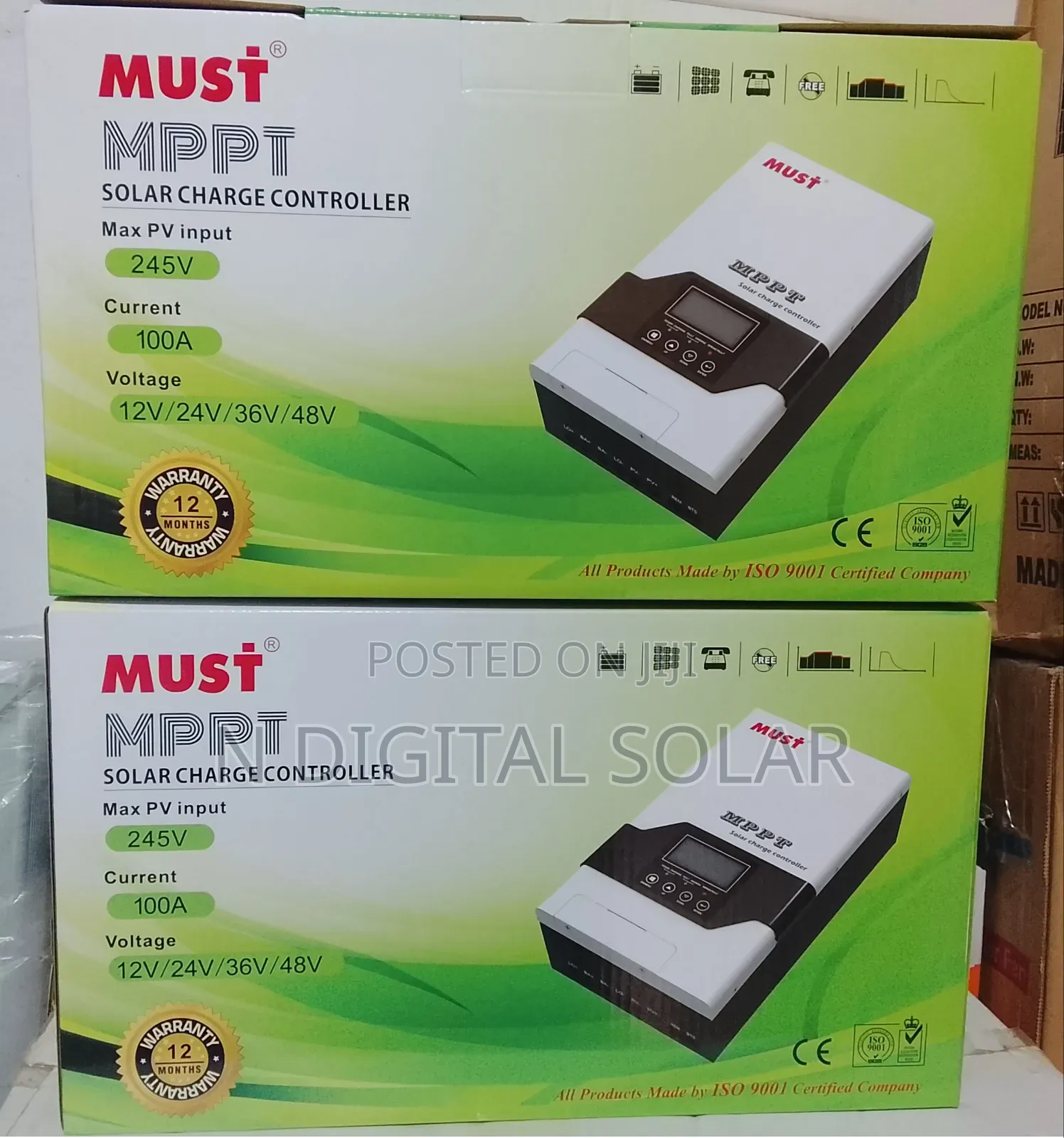 Must Charge Controller 100a